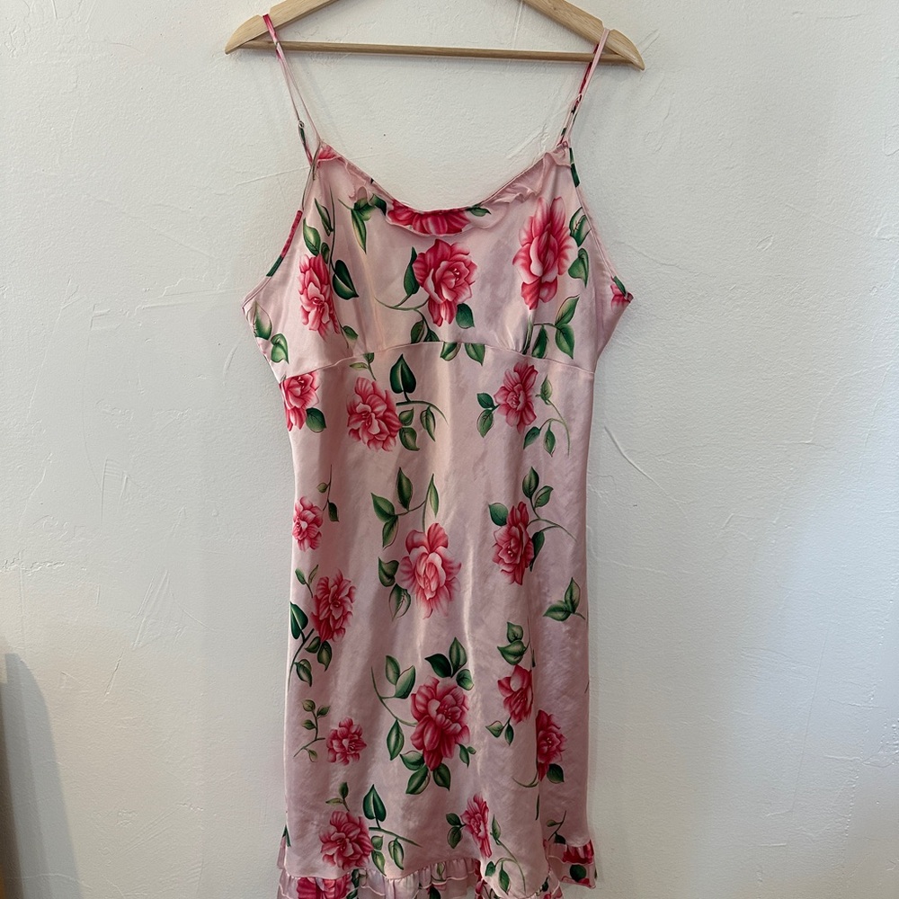 PINK Victoria's Secret Floral Pink Dress